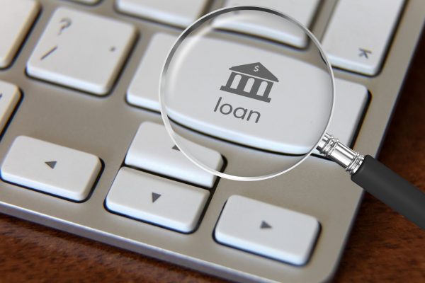 Computertaste "Loan" - Symbolbild